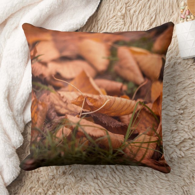 Herbstblätter Kissen (Decke)