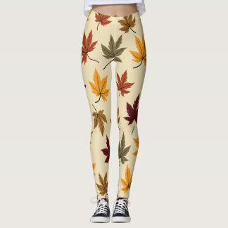 Herbstblätter Leggings