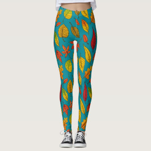 Herbstblätter Leggings