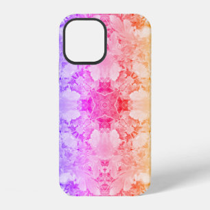Herbstblätter Mandala Art Hippie Webteppich  iPhone 12 Hülle