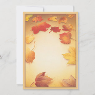 Herbstblätter © mitteilungskarte