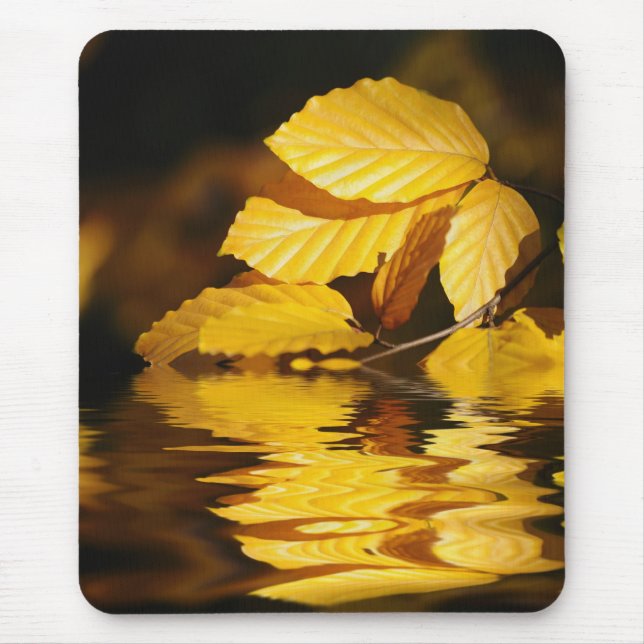 Herbstblätter Mousepad (Vorne)