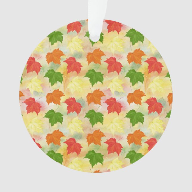 Herbstblätter Ornament (Vorderseite)