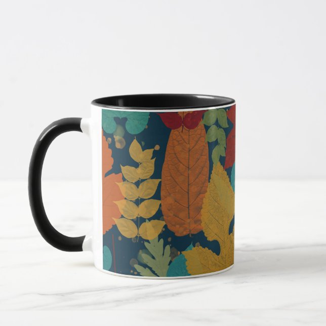 Herbstblätter Tasse (Links)