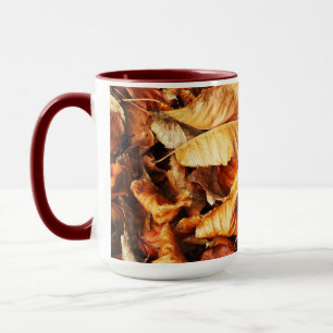 Herbstblätter Tasse