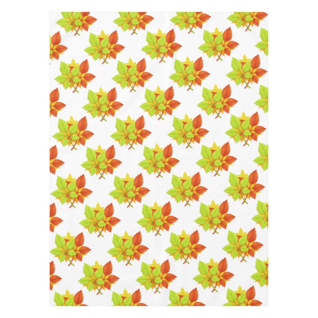 Herbstblätter Tischdecke (Vorderseite)