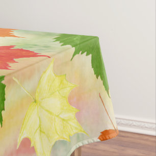 Herbstblätter Tischdecke