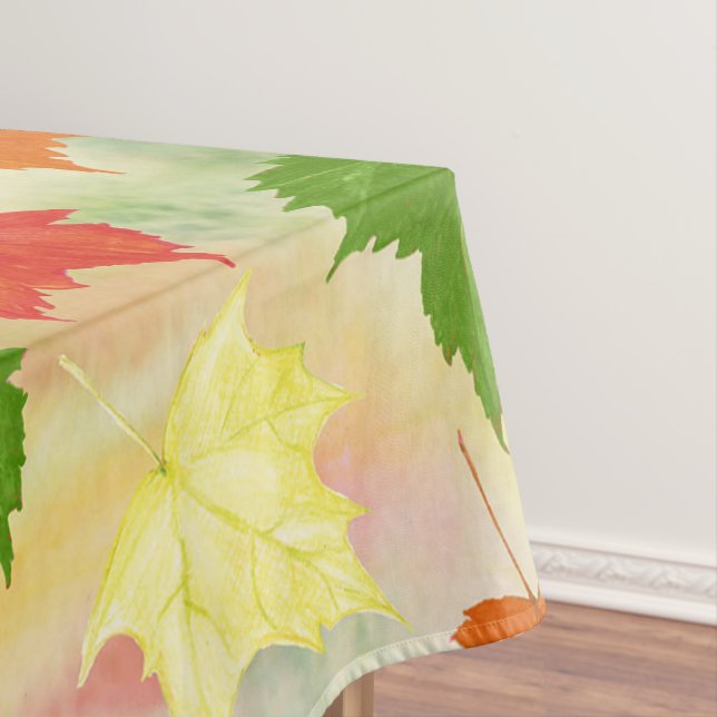 Herbstblätter Tischdecke (Beispiel)