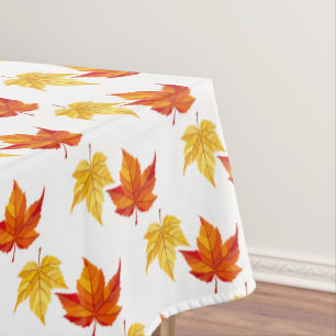 Herbstblätter Tischdecke