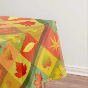 Herbstblätter Tischdecke