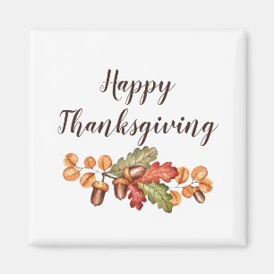 Herbstblätter und Akkorde nach Maß Magnet