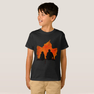 HERBSTBLÄTTER VATER UND SOHN T-Shirt