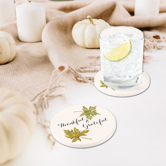 Herbstblätterung Erntedank Getränkeuntersetzer (Von Creator hochgeladen)