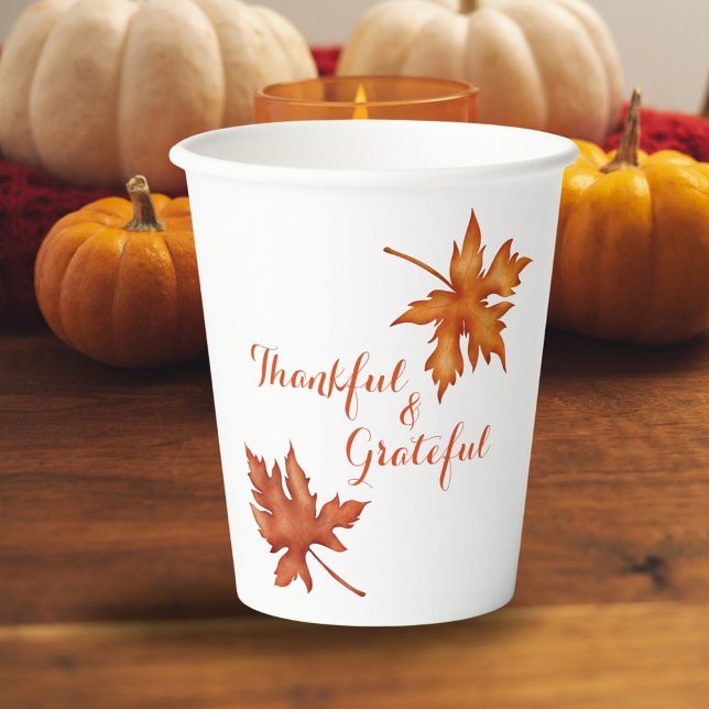 Herbstblätterung Erntedank Pappbecher (Von Creator hochgeladen)