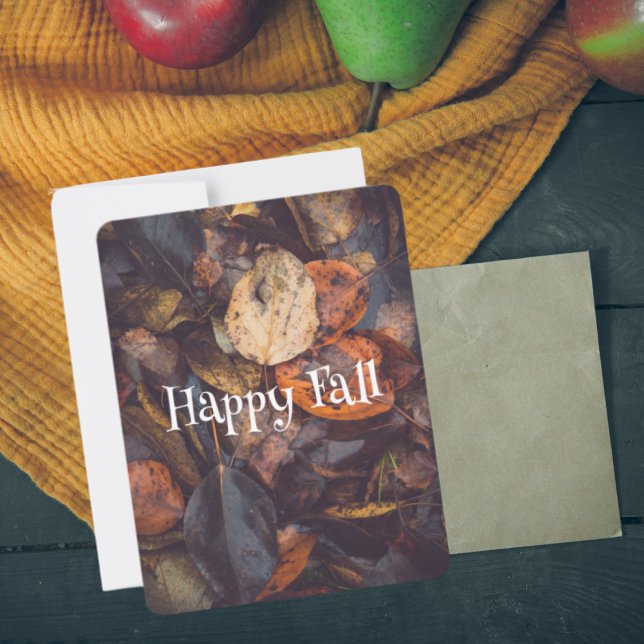 Herbstblätterung Karte (Von Creator hochgeladen)