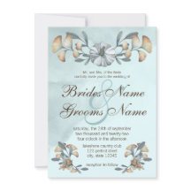 Herbstblauer Pumpkin & Ginkgo Hochzeit