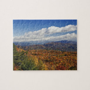 Herbstblick auf die südlichen Appalachen Puzzle
