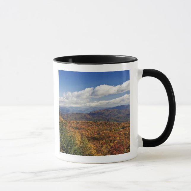 Herbstblick auf die südlichen Appalachen Tasse (Rechts)