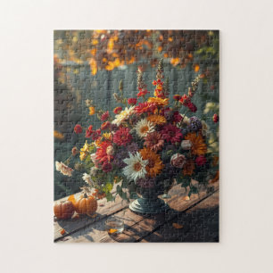 Herbstblumenstrauß Puzzle