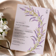Herbstblütenhochzeit Lavender Herbst