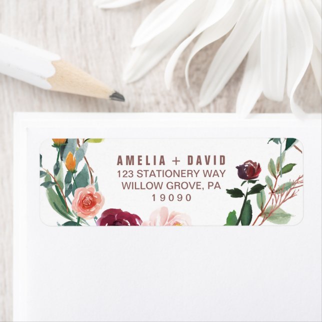 Herbstblütenhochzeit - Rose (Insitu)