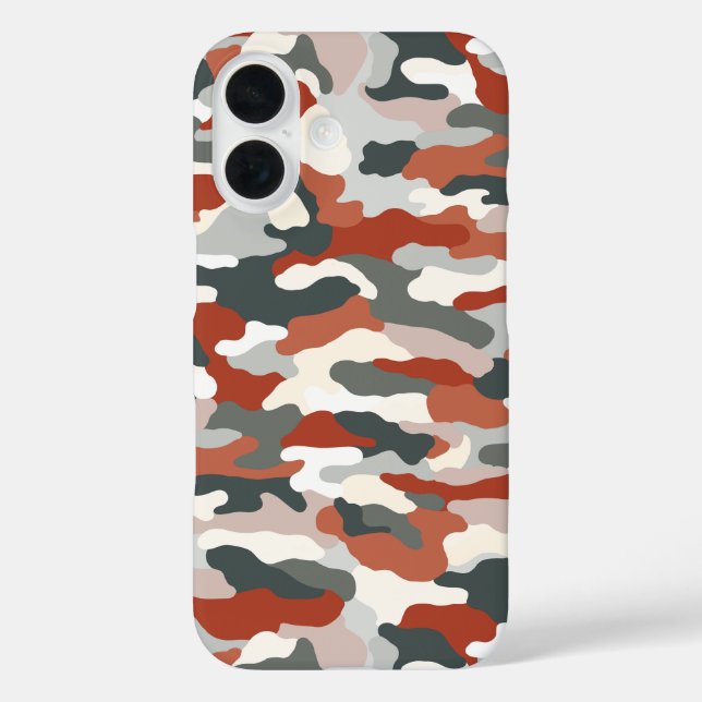 HerbstCamouflage Case-Mate iPhone Hülle (Rückseite)