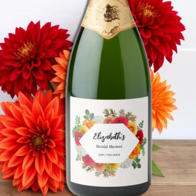 Herbstdahlia Floral Fall Brautparty (Von Creator hochgeladen)