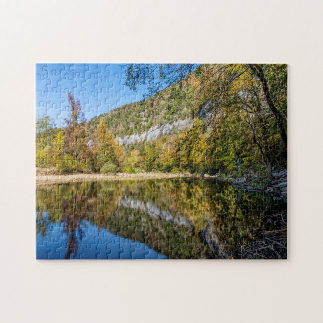 Herbstdenken am Buffalo National River Puzzle (Horizontal)