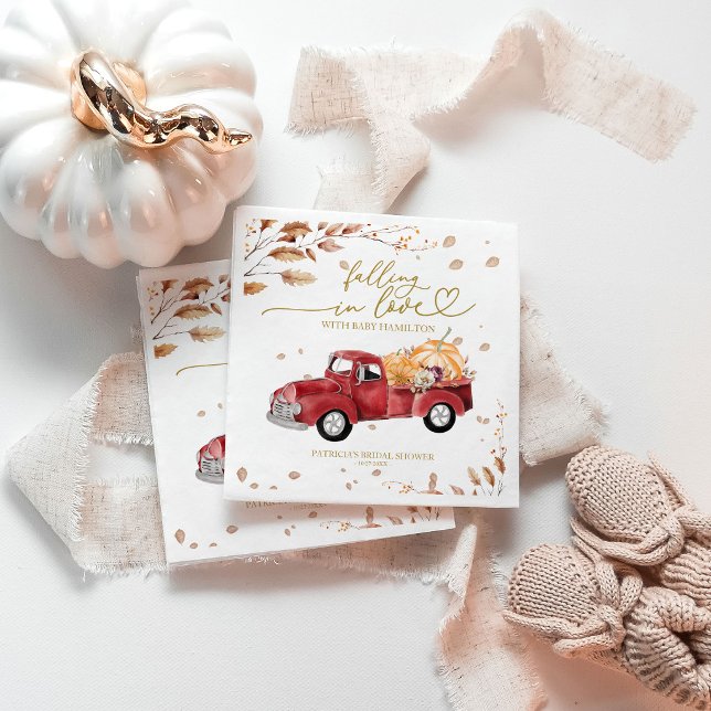 Herbstdusche aus Liebe Serviette (Von Creator hochgeladen)