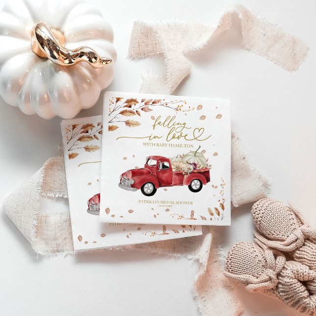 Herbstdusche aus Liebe Serviette (Von Creator hochgeladen)
