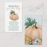 Herbstdusche Blütenbücher für Baby