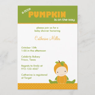 Herbstdusche Einladung