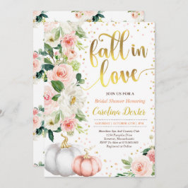 Herbstdusche Einladung Herbst in Liebe Dusche