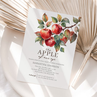 Herbstdusche für Apple Einladung