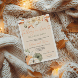 Herbstdusche in der Liebe Einladung