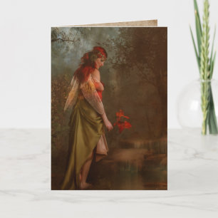 Herbste feenhaft karte