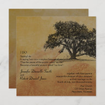 Herbsteiche Bäume und Streichellichter Hochzeit