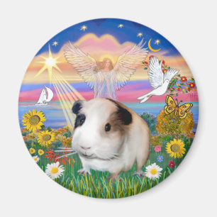 Herbstengel - Meerschweinchen 1 Magnet