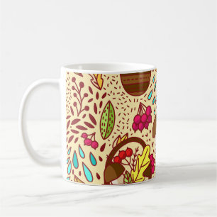 Herbsternte: Der Beste Korb der Natur Kaffeetasse
