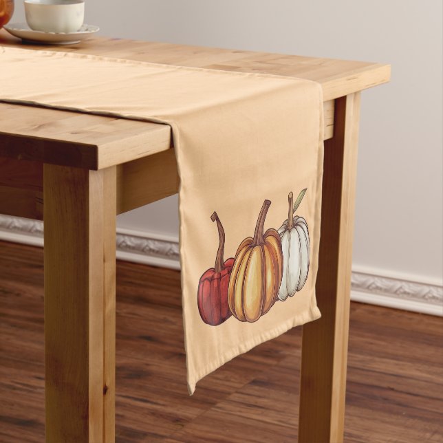 Herbsternte Erntedank Kurzer Tischläufer (Beispiel)