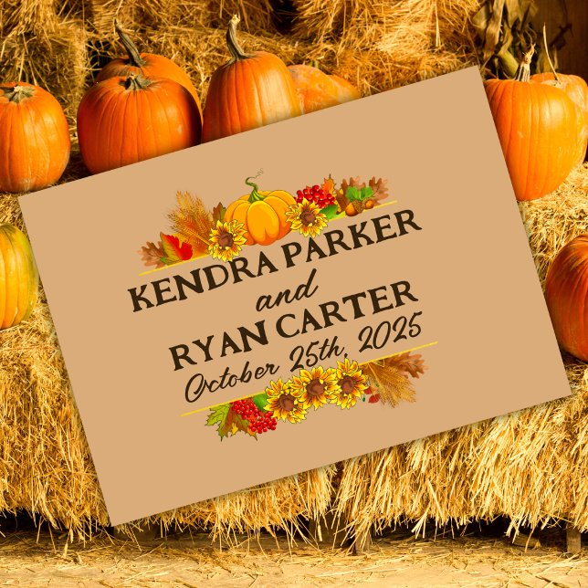 Herbsternte Hochzeit der Bauer Gästebuch (Von Creator hochgeladen)