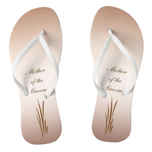 Herbsternte Hochzeit Mutter des Grooms Flip Flops