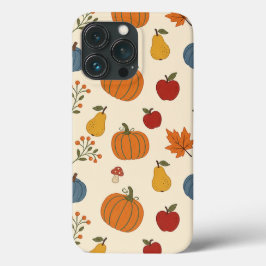Herbsternte-Kürbisse-Fruchtmuster-Hülle Case-Mate iPhone Hülle