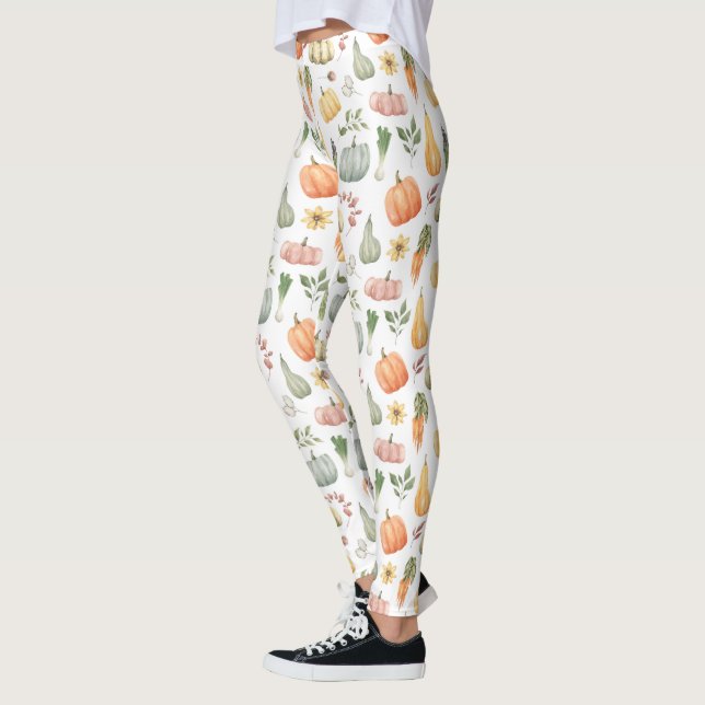 Herbsternte Muster Leggings (Links)
