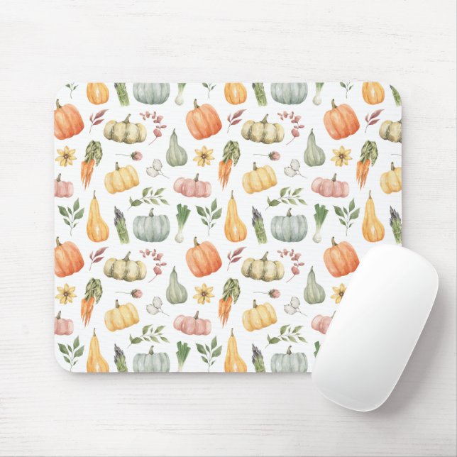 Herbsternte Muster Mousepad (Mit Mouse)