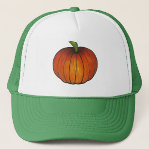 Herbsternte Orange Pumpkin Patch Truckerkappe