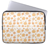 Herbsternte Pumpkin und Leaf Pastel Muster