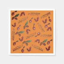 Herbstessen Napkins