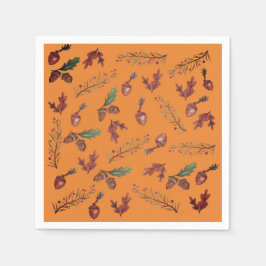 Herbstessen Napkins Serviette