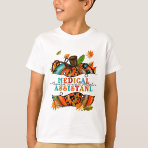 Herbstfall Dankbar Dankbarkeit gesegnet Lpn Pumpki T-Shirt